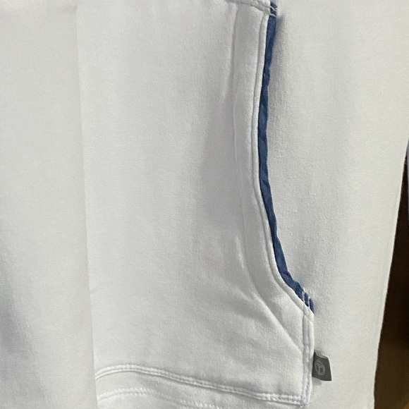 T by Talbots Pink Wave Stripe Full Zip Jacket Size Medium - Picture 9 of 16